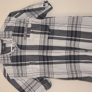 Harley davidson button shirt short sleeve large